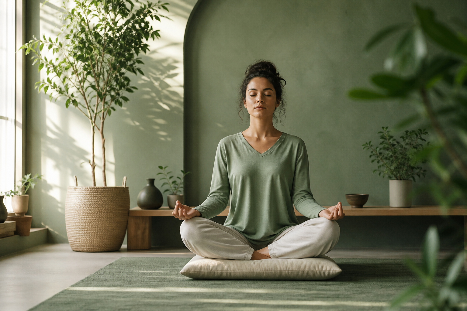 Antiageeliminate peaceful breathwork session