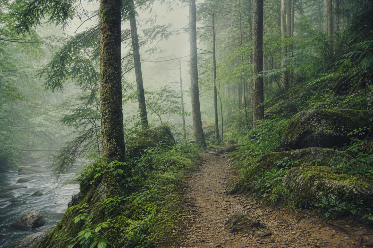 Antiageeliminate serene forest relaxation path